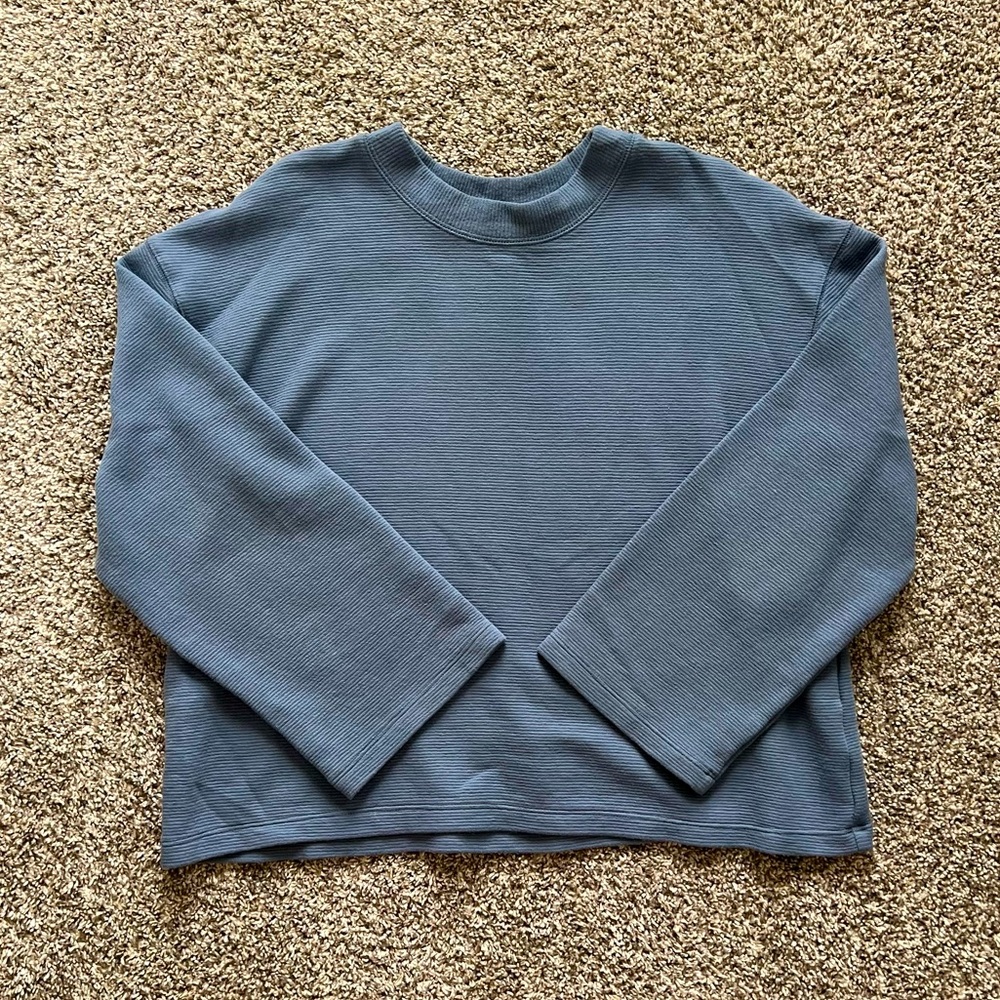 Dusty Blue Crewneck Sweater